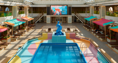 Lido Sole & Outdoor Movie Screen 麗都日光甲板 & 天幕影院